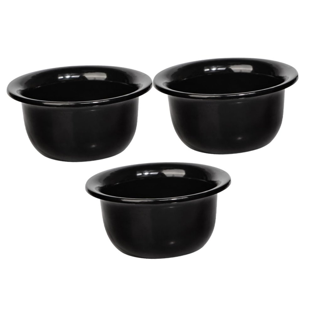 Beatifufu 3pcs Men Shaving Bowls Reusable Shaving Cup Household Shave Bowl for Men Shave Supply