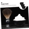 Beatifufu 3pcs Men Shaving Bowls Reusable Shaving Cup Household Shave Bowl for Men Shave Supply view 4