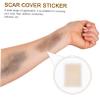 Healvian 2pcs Skin Concealing Tapes for Tattoos Scar Cover Flaw Conceal Sticker Body Patch Light Skin Tone Scar Tattoos Concealer Tape view 4