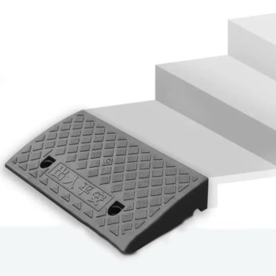 WYRMB Curb Ramp 5" 6" High Driveway Ramps, Kerb Ramps Anti-Slip Threshold Ramp, Lightweight Driveway Curb Ramps For Motorcycle,Garage, Sidewalk