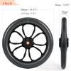 1 Pair 14inch Wheelchair Rear Wheel Replacement, Wheelchair Wheels, Solid Rubber Tires, Bearing 1/2", Manual Wheelchair Rear Wheel Accessory view 3