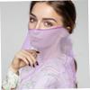 BESTYASH 7pcs Women Scarves Sun Protection Towel for Face Silk Scarves for Beach Outdoor Activities view 2