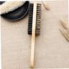 HONMEET 3pcs Double-sided Beard Brush for Men Mustache Grooming Shampoo Brush for Beard Care view 3