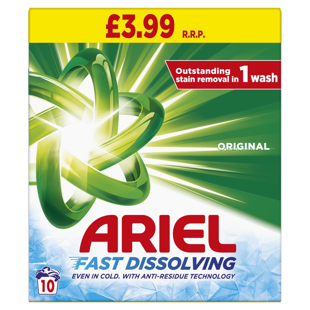 ARIEL SOAP POWDER - (10w) pm3.99