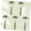 BCOATH 5pcs Natural Jade Eye Massager Beauty Roller Face Rolling Tool Skin Care Tool for Eye Care and Facial Massage view 2
