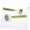 BCOATH 5pcs Natural Jade Eye Massager Beauty Roller Face Rolling Tool Skin Care Tool for Eye Care and Facial Massage view 4