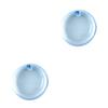 Healvian 2pcs Portable Rotating Denture Case Denture Storage Box for Temporary Box Lid for Travel Use view 1