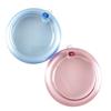 Healvian 2pcs Portable Rotating Denture Case Denture Storage Box for Temporary Box Lid for Travel Use view 2