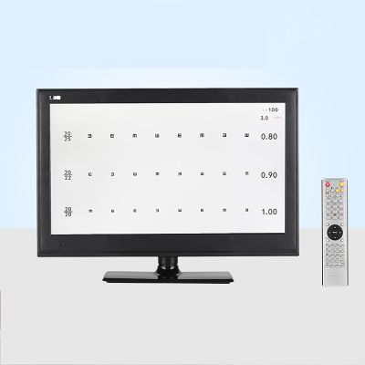 KEhtu Digital Vision Chart, 21.5-inch 3D Polarized Screen Optical Vision Chart, with Multiple Visual Targets, Suitable for Hospital Ophthalmology, Optical Shop Optometry Detection