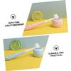Anneome 2pcs Healthy Material Boys and Girls Toothbrush Year Olds Boy Girl's Oral Care Non-Shedding Brush Head view 4