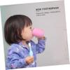 COLLBATH 3pcs Cartoon Hippopotamus Boys and Girls Toothbrush Set Extra Soft Toothbrush for Years Old view 3