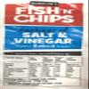 Burtons Daily Fish 'n' Chips Snacks Biscuits on 'The AMaysing' Pub Card, 12 Pack - Mixed: Salt & Vinegar, Pickled Onion view 2