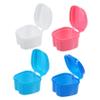 Healvian 8pcs Multi-function Denture Case Travel Retainer Case Denture Storage Boxes for Women False Container Household Convenient Box Professional view 2
