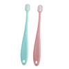 COLLBATH 2pcs Boys and Girls Toothbrush Oral Care Brush Soft Bristles for Toddlers Years Boy Girl Shower Use Handle view 1
