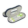 COLLBATH Creative Glasses Storage Case Hard Shell Eyeglass Box Blue Storage Box for Glasses and Lenses for Daily Use and Travel view 4