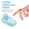 KOMBIUDA Electric Rabbit Cleaner for Contacts Portable Contact-Lens Cleaning Box Automatic Contacts Cleaner for Daily Cleaning view 4