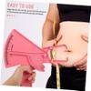 Gogogmee Caliper Body Measuring Tool Portable Skinfold Caliper for Accurate Fat Measurement Lightweight Fitness Tester for Home Use Markers and Instruction Cards for and view 3