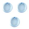 Healvian 3pcs Portable Rotating Artificial Tooth Storage Box Small Box Storage Case Case for False Teeth Use at Home Travel view 3