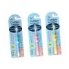 COLLBATH 3pcs Manual Boys and Girls Toothbrush Set with Extra Soft Bristles for Deep Cleaning and Gentle Oral Care, Cartoon Elephant Shape Design Suitable for Children Aged 2-8 Years view 1