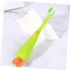 HAPINARY 6pcs Soft Bristle Boy Girl's Toothbrush Bulk Carrot Shaped Brush Boys and Girls Oral Care view 2