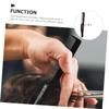 Beatifufu Folding Beard Comb Fine Tooth Comb Small Portable Pocket Keyring Mirror for Men Travel Grooming and Daily Use view 3
