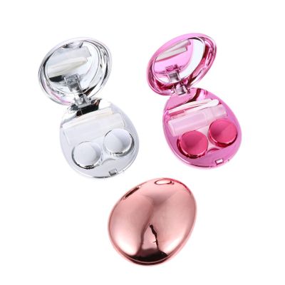 KOMBIUDA 3pcs Case Mini Portable Travel Container Soak Box for Eye Box for Easter Egg Container and Mini Storage