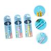 Anneome Childrens Manual Toothbrush 3pcs Set with Extra Soft Bristles for Babies and Boys and Girls Ages 2-8, Cartoon Elephant Design, Oral Care Tool for Sensitive Gums and Teething Stage view 4
