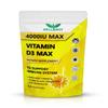 Vitamin D3 - D3 Vitamin 4000 Lu | 120 Tablets Max Vitamin D3 | Easy to Swallow High Strength Muscle & Bone Support Tablets | Halal & Kosher Vegan Tablets for Regulate Blood, Heart Function view 1
