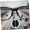 Anneome 10pairs Non-Slipping Eyeglass Nose Pads Glasses Nose Patch d Shape Silicone Pad for Glasses Reading Accessory view 4