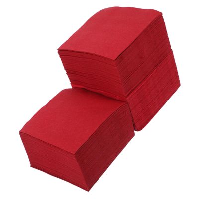 SOLUSTRE 150pcs Disposable Dust Napkins Paper Napkins for Western Restaurants and Parties