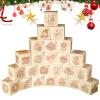 Christmas Boxes 24pcs Christmas Cardboard Number Boxes view 1
