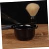 HAPINARY 3pcs Shaving Soap Bowl Lid Shaving Foam Bowls for Men Reusable for Household view 4