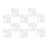 Anneome Baby Silicone Finger Toothbrush Set 10pcs with Case, Soft Bristles Teething Brush for Newborns and Toddlers, Baby Oral Massager for Teeth Cleaning and Oral Care view 1