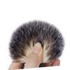 Healeved 2pcs Whisker Brush Resin Handle Portable Nylon Beard Brush for Men for Beard Cleaning and Styling view 4