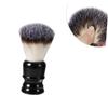 Didiseaon 2pcs Whisker Brush for Men Resin Handle and Nylon Bristles Portable Beard Cleaning Brush for Travel Shaving and Grooming Kit view 3