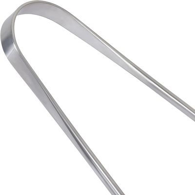 Abdul of Sialkot Tongue Cleaner for Hygiene,100% Stainless Steel for Oral CareTongue Scraper with Travel Case,Bad Breath Treatment Tongue Scraper for Adults (Pack of 1 Sliver)