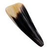KOMBIUDA Triangle Natural Horn Guasha Scraper Board for Body and Skin Massage, Easy to Carry Muscle Relief Tool, Nourishes Skin, for Relaxation and Therapy view 1