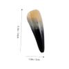 KOMBIUDA Triangle Natural Horn Guasha Scraper Board for Body and Skin Massage, Easy to Carry Muscle Relief Tool, Nourishes Skin, for Relaxation and Therapy view 3