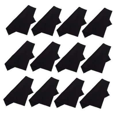 Anneome 50pcs Microfibre Cleaning Cloth Lens Cleaning Kit Glasses Wiping Cloth Jewelry Car Interior Wipes