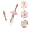 Anneome Silicone Boys and Girls Toothbrush Cartoon Penguin Toothbrush Boy Girl Tongue Cleaner Gentle Gums Easy to Clean Oral Environment view 4