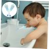 PLAFOPE 2Pcs Soft Silicone Bear Shaped Manual Toothbrushes for Toddlers and Children with Safe, Good Cleaning Effects, Suitable for Daily Oral Care view 2