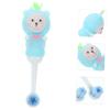 PLAFOPE 2Pcs Soft Silicone Bear Shaped Manual Toothbrushes for Toddlers and Children with Safe, Good Cleaning Effects, Suitable for Daily Oral Care view 4