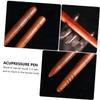 Healvian 6pcs Wooden Massage Rods for Acupuncture Points Body Massaging Sticks for Skin Care and Deep Tissue Massage Tools view 2
