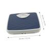 BCOATH Non-slip Pu Mechanical Weight Scale for Home Bathroom Portable Dial Body Scale Easy Read Display Accurate Weight Measurement in Blue view 2