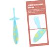 COLLBATH Boy Girl U-Shaped Non- Toothbrush for Boys and Girls Soft Bristles for Gentle Cleaning for Developing Oral Habits Lightweight and Portable for Home Travel Use view 2