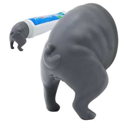 Dog Poop Toothpaste Ornament - Dog Poop Toothpaste Dispenser | Toothpaste Squeezer For Animal Lovers | Silicon Lid