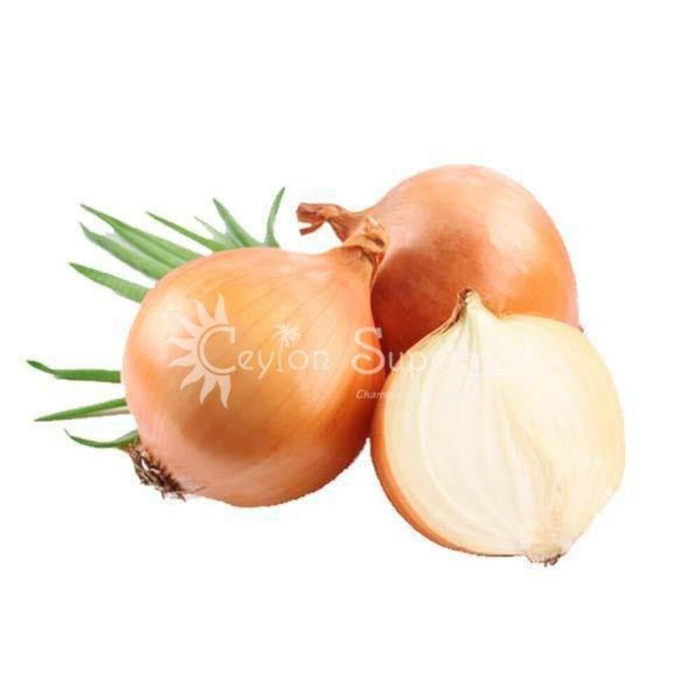 Ceylon Supermart Fresh White Onions, Approximate Weight 1kg