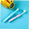 3 Pack Soft Bristle Kids Toothbrushes for 2-8 Years Old Assorted view 3