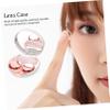 KOMBIUDA Marble Pattern Contact Lens Box Portable Storage Case for Daily Use Multi-Function Design Household Cosmetic Accessory view 4