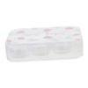 BCOATH Case Purple Romantic Tulip Care Box Storage Box for Travel and Daily Use view 1